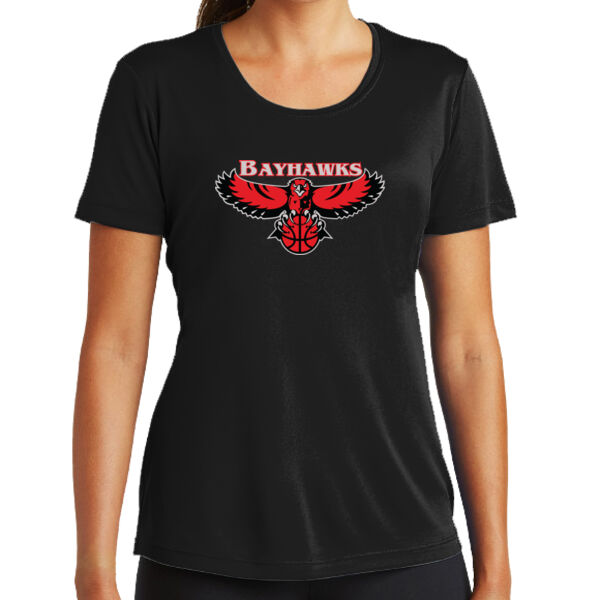 Bayhawk Basketball Ladies PosiCharge ® Competitor Tee Thumbnail