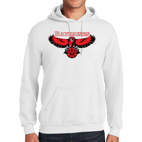 Bayhawk Basketball Heavy Blend Hooded Sweatshirt Thumbnail