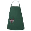 Caroline AL2B Butcher Style Cotton Twill Apron Forest Thumbnail